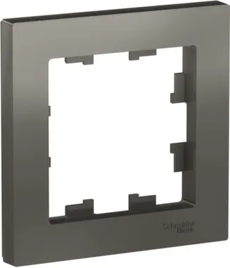 Купить Рамка 1-местная,серия AtlasDesign сталь в интернет-магазине Akvilon.kz