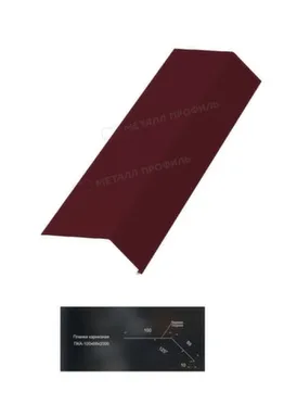 Купить Планка карнизная 100x69x2000мм красное вино в интернет-магазине Akvilon.kz