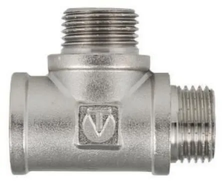 Купить Тройник латунный ВР-НР-НР 1/2", Valteс в интернет-магазине Akvilon.kz