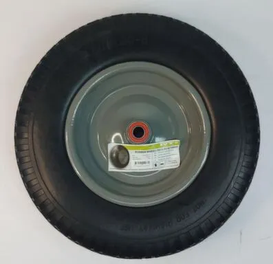 Купить Колесо для тачки 16x4-8/12мм (250,300кг-1к) каучук, IVT в интернет-магазине Akvilon.kz