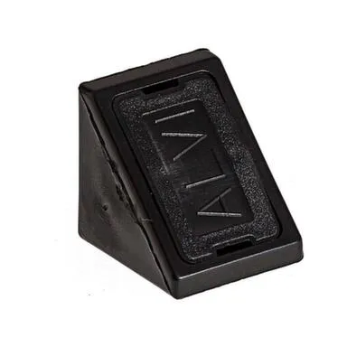 Купить Уголки мебельные пластмассовые с шурупами, черный, 6 шт, Стройбат в интернет-магазине Akvilon.kz