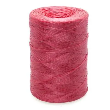 Купить Шпагат полипропиленовый ленточный 1200 текс, красный, 110 м, Стройбат в интернет-магазине Akvilon.kz