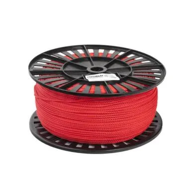 Купить Шнур хозяйственно-бытовой с сердечником 3 мм, красный, Стройбат в интернет-магазине Akvilon.kz