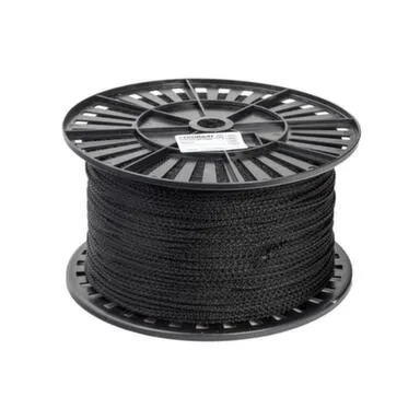 Купить Шнур хозяйственно-бытовой с сердечником 3 мм, черный, Стройбат в интернет-магазине Akvilon.kz