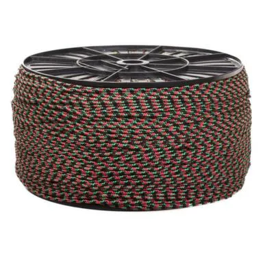 Купить Шнур полипропиленовый повышенной плотности 3 мм, цветной, Стройбат в интернет-магазине Akvilon.kz