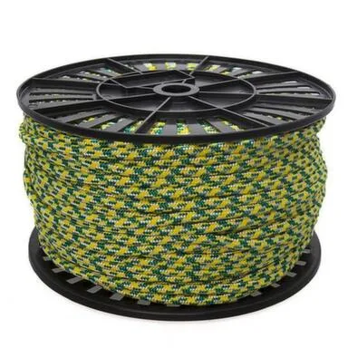 Купить Шнур полипропиленовый повышенной плотности 10 мм, цветной, Стройбат в интернет-магазине Akvilon.kz