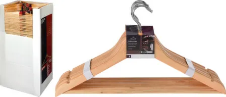 Купить Вешалка-плечики для одежды 44x23x1,2 см набор 8 шт, Koopman в интернет-магазине Akvilon.kz Купить Вешалка-плечики для одежды 44x23x1,2 см набор 8 шт, Koopman в интернет-магазине Akvilon.kz