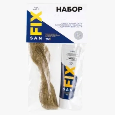 Купить Набор паста 25г тюбик + 7г лён SANFIX в интернет-магазине Akvilon.kz