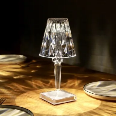 Купить Светильник настольный 3Вт диммер кристалл прозрачный Фаzа в интернет-магазине Akvilon.kz