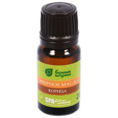 Купить Эфирное масло Корица 10мл в блистере в форме капли, Банные штучки в интернет-магазине Akvilon.kz