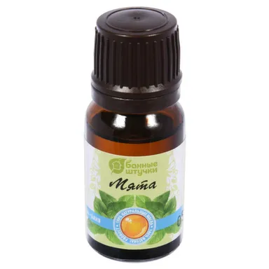 Купить Эфирное масло Мята 10мл в блистере в форме капли, Банные штучки в интернет-магазине Akvilon.kz