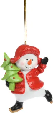 Купить Ёлочное украшение Снеговик 6,5x5x10см, Koopman в интернет-магазине Akvilon.kz