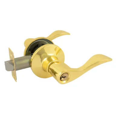 Купить Ручка-защелка межкомнатная ЗВ1-01 ключ/фиксатор Нора-М Золото в интернет-магазине Akvilon.kz