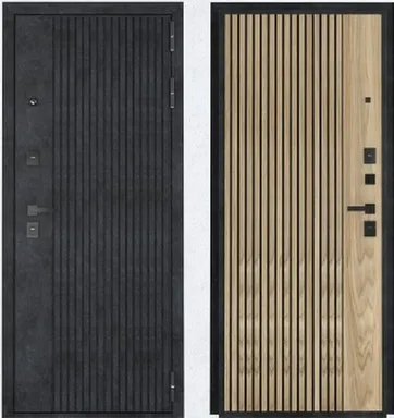 Купить Дверь металлическая РОНА Моссо 860x2066 мм Промет Правое в интернет-магазине Akvilon.kz