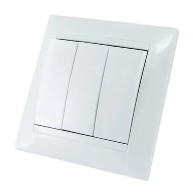 Выключатель 3-клавишный Заря в интернет-магазине Akvilon.kz