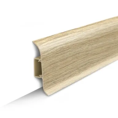 Купить Плинтус ПВХ 55x22x2200мм 213 Дуб северный, Ideal в интернет-магазине Akvilon.kz