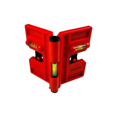 Купить Уровень угловой складной магнитный 1724, Grandwork в интернет-магазине Akvilon.kz