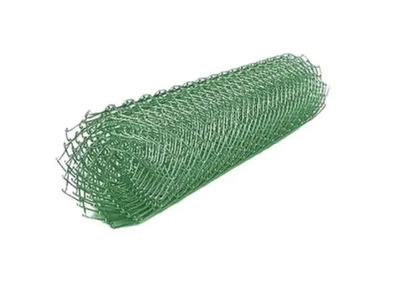 Купить Сетка Рабица 50x50x2,2 мм одинарная ПНД, зеленая, 1,5x10 м, БСК в интернет-магазине Akvilon.kz