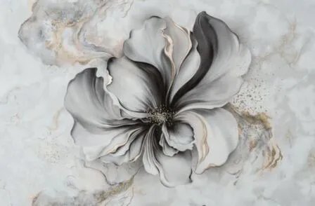 Купить Обои виниловые на флизелиновой основе, Айрин, серый, 1,06x10 м, Артекс в интернет-магазине Akvilon.kz