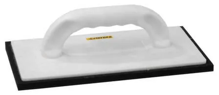 Купить Терка пластмассовая, 140x280 мм, с резиновым покрытием 10 мм, STAYER в интернет-магазине Akvilon.kz