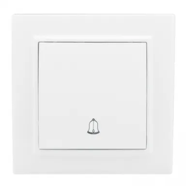 Купить Кнопка звонка нажимная 1-клавиша СП 10А EKF в интернет-магазине Akvilon.kz