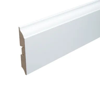 Купить Плинтус МДФ 82x12x2400мм Durowood белый 82 Белый в интернет-магазине Akvilon.kz