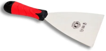 Купить Шпатель малярный из нержавеющей стали, двухкомпонентная ручка, 120 мм, Olejnik в интернет-магазине Akvilon.kz