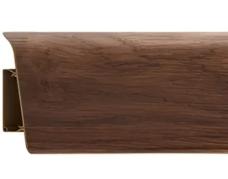 Купить Плинтус напольный ПВХ Royal 76x23x2500 мм Орех тасмания в интернет-магазине Akvilon.kz