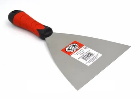 Купить Шпатель малярный из нержавеющей стали, двухкомпонентная ручка, 150 мм, Olejnik в интернет-магазине Akvilon.kz