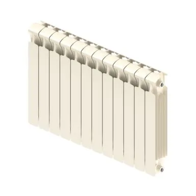 Купить Радиатор биметаллический Rifar Monolit 500x80 мм 12 секций цвет Айвори в интернет-магазине Akvilon.kz