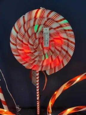 Купить Декорация Леденец, с подсветкой, 2,5x25x57 см, Koopman в интернет-магазине Akvilon.kz