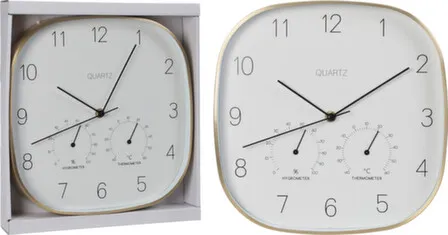 Купить Часы настенные, 28,5x4 см, Koopman в интернет-магазине Akvilon.kz