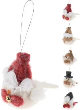 Купить Декорация подвесная Птица, 12x7,5x9 см, в ассортименте, Koopman в интернет-магазине Akvilon.kz