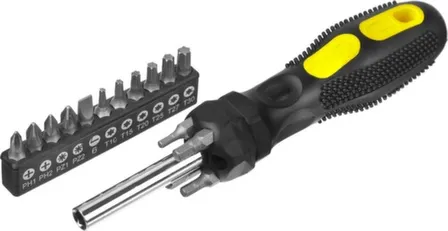 Купить Набор "Отвертка магнитная с битами" (16 предметов), STAYER в интернет-магазине Akvilon.kz