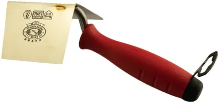 Купить Кельма для внутренних углов из нержавеющей стали, двухкомпонентная ручка, 60x80 мм, Olejnik в интернет-магазине Akvilon.kz