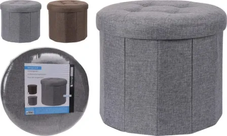 Купить Пуфик, с местом для хранения 45x45x39 см, в асс, Koopman в интернет-магазине Akvilon.kz