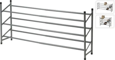 Купить Подставка для обуви, раздвижная 23x50x61,5-115 см, Koopman в интернет-магазине Akvilon.kz