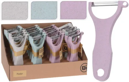 Купить Овощечистка с горизонтальным металлиечским лезвием 14x7см, в асс, Koopman в интернет-магазине Akvilon.kz