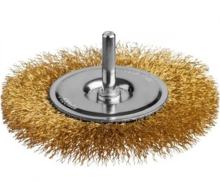 Купить Щетка для дрели 100 мм, "Плоская", Mirax в интернет-магазине Akvilon.kz
