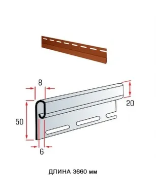 Купить Планка финишная Альта Профиль 3000 мм дуб светлый в интернет-магазине Akvilon.kz