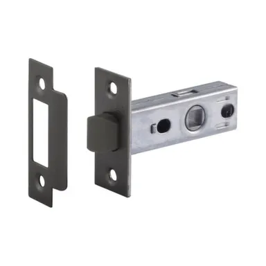 Купить Защелка врезная С-45П пластик.яз.Нора-М Графит в интернет-магазине Akvilon.kz