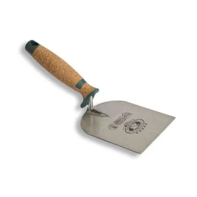 Купить Кельма штукатурная из нержавеющей стали 120 мм, пробковая ручка, Olejnik в интернет-магазине Akvilon.kz