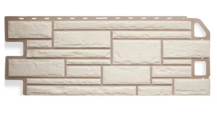 Купить Панель фасадная Альта Профиль Камень 1130x470 мм Белый в интернет-магазине Akvilon.kz