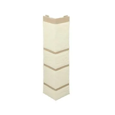 Купить Угол наружный Альта Профиль Камень 470x110 мм Белый в интернет-магазине Akvilon.kz