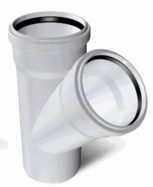 Купить Тройник канализационный внутренний d 100 мм Deniz в интернет-магазине Akvilon.kz