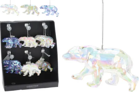 Купить Декорация подвесная "медведь", разм. 11x4x6 см, в асс., Koopman в интернет-магазине Akvilon.kz