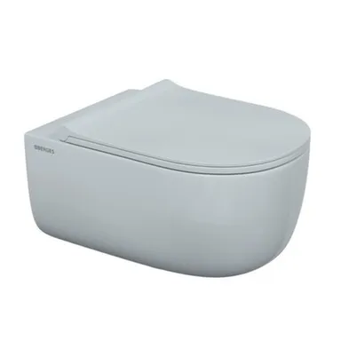 Купить Унитаз подвесной Ego XL Rimless с сидением Toma Slim SO, Berges в интернет-магазине Akvilon.kz