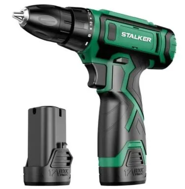 Купить Аккумуляторный шуруповерт 12 В, D12 Li X2, Stalker в интернет-магазине Akvilon.kz