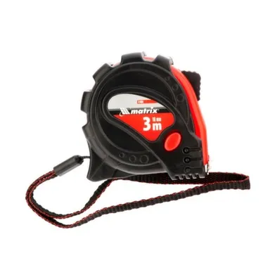 Купить Рулетка 3м/16мм, прорезиненный корпус, Matrix в интернет-магазине Akvilon.kz