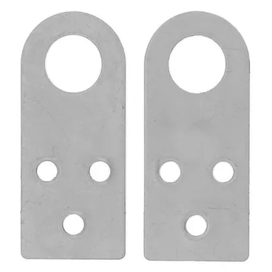 Купить Проушины 30x70 мм, пара, цинк, 1 шт, Стройбат в интернет-магазине Akvilon.kz